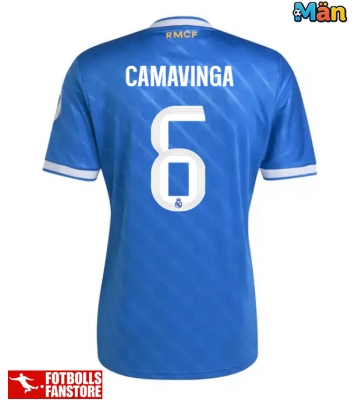 Real Madrid Eduardo Camavinga #6 Tredje Tröja 2025-26 Kortärmad